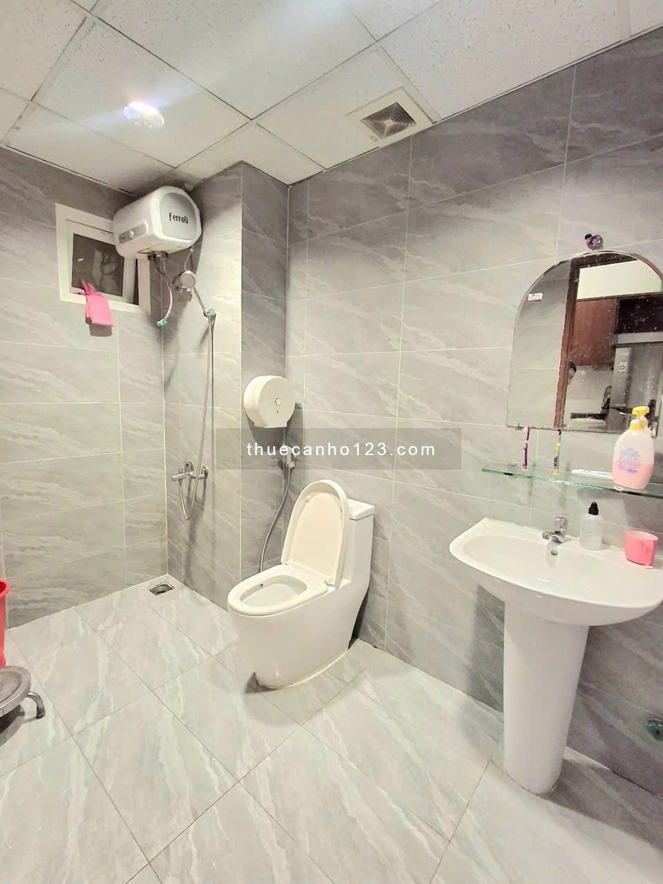Chung cư Phú Thạnh, Nguyễn Sơn, TP: 85m2, 2p ngủ, máy lạnh, 9tr/th - Ảnh 6