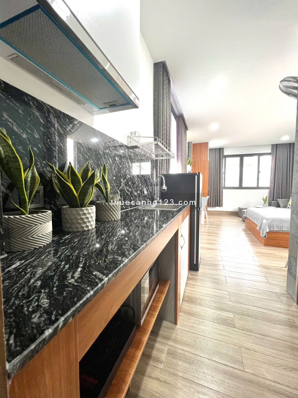 Cho thuê căn hộ cửa sổ lớn hiện đại gần Hàng Xanh, đường Điện Biên Phủ, quận Bình Thạnh - Ảnh 9