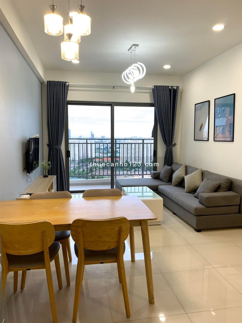 Cho thuê 3PN full nt rẻ nhất The Sun Avenue - Ảnh 1