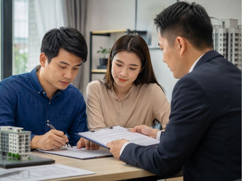 Yêu cầu chủ nhà hoặc môi giới xác thực pháp lý căn hộ