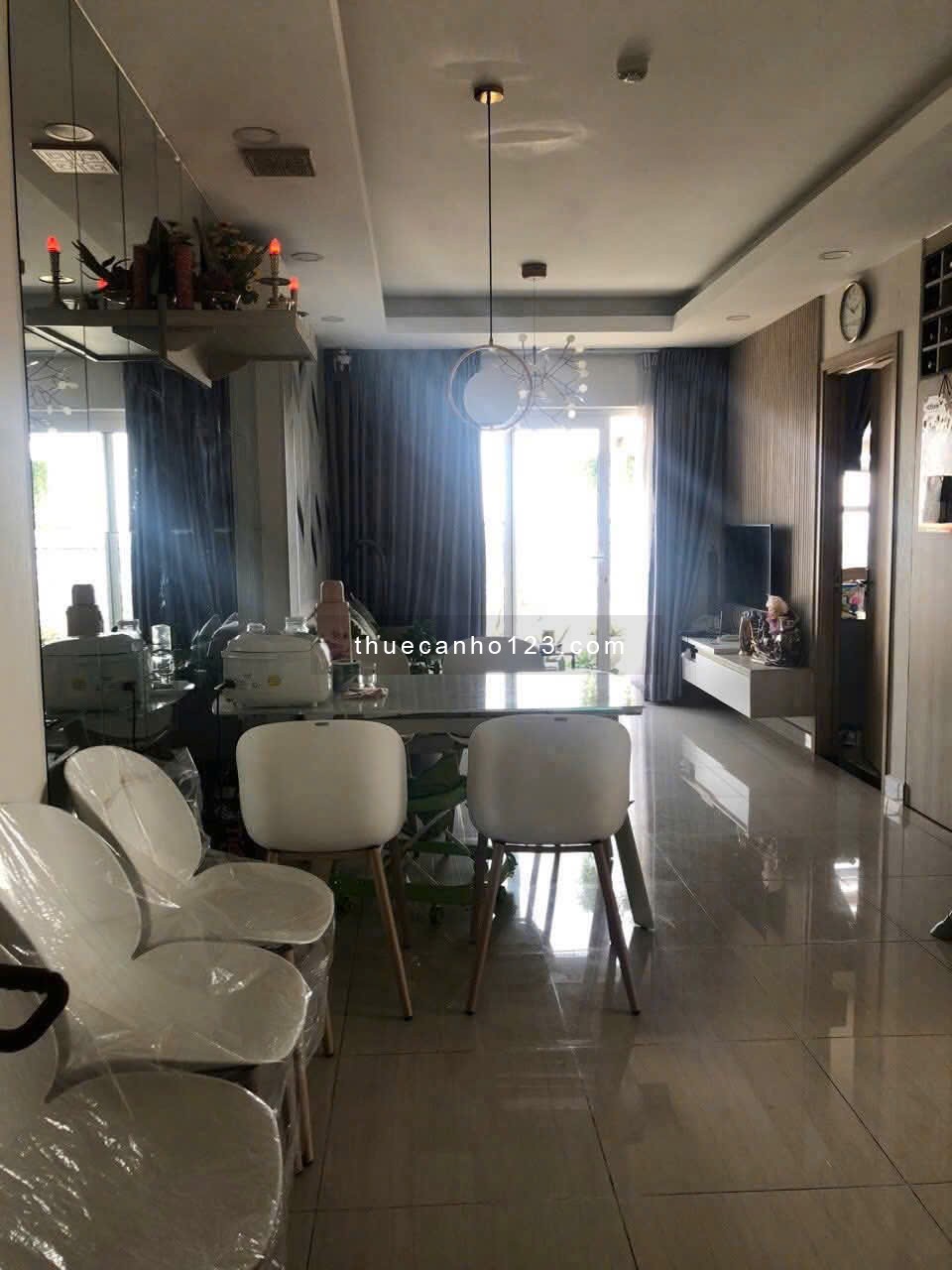 Chung cư Satra, Phan Đăng Lưu, PN: 16triệu, 2p ngủ, full nội thất, 90m2 - Ảnh 1