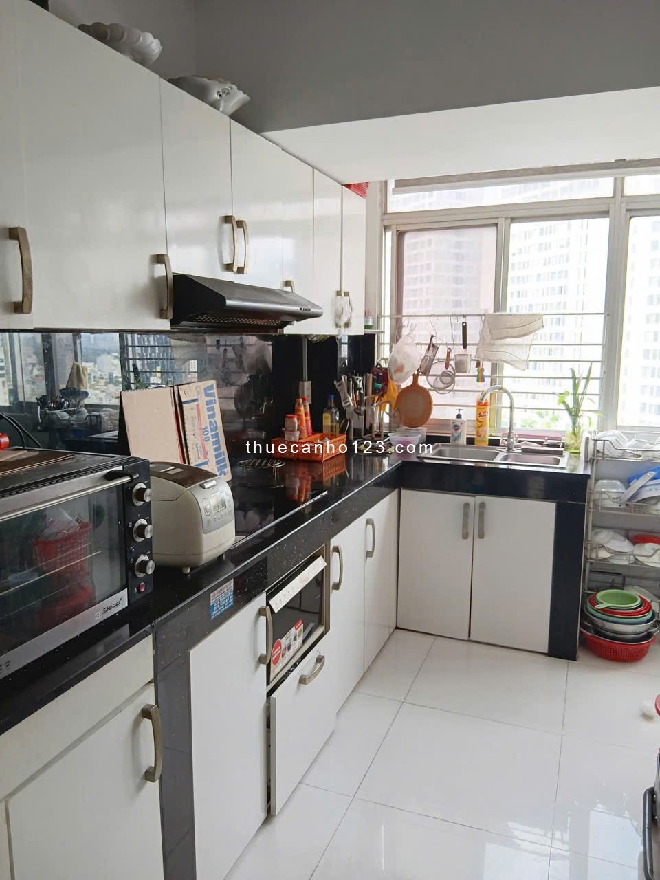 Chung cư đường 3/2, Q10: 85m2, máy lạnh, 2p ngủ, 12 triệu/tháng - Ảnh 4