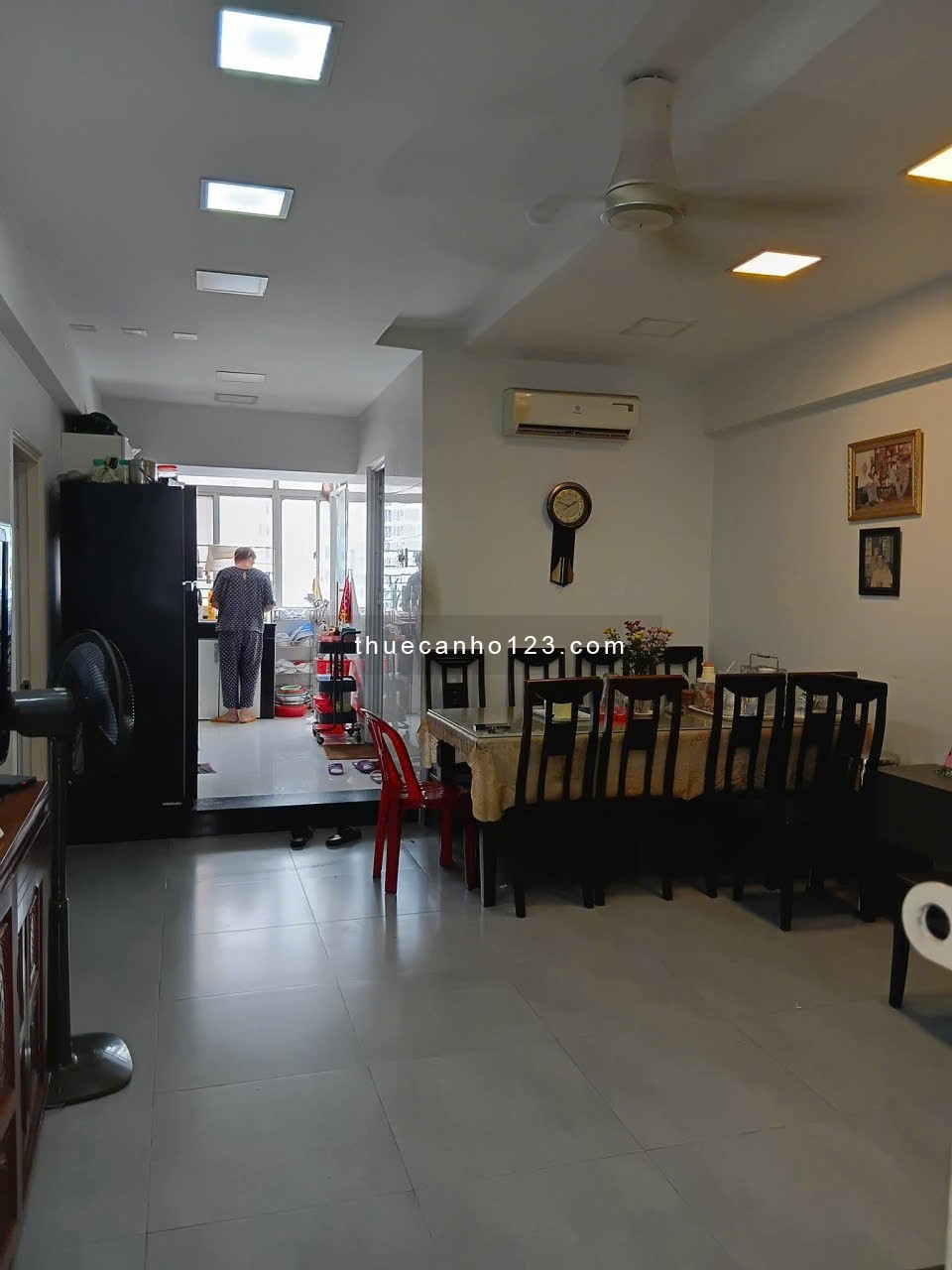 Chung cư đường 3/2, Q10: 85m2, máy lạnh, 2p ngủ, 12 triệu/tháng - Ảnh 6
