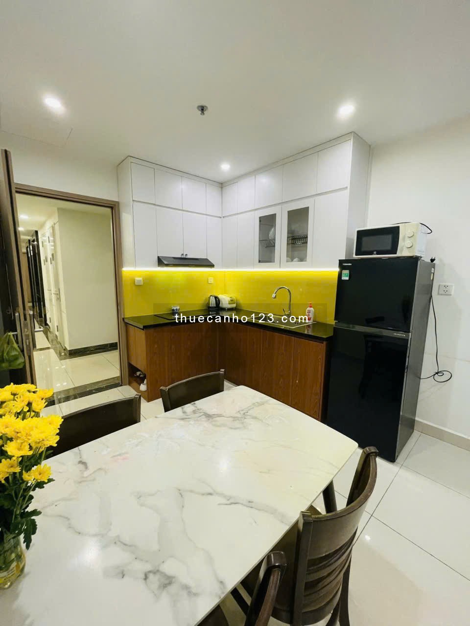 Chung cư Phúc Yên 2, Phan Huy Ích, TB: 95m2, 3p ngủ, Full NT, 12tr/th - Ảnh 1