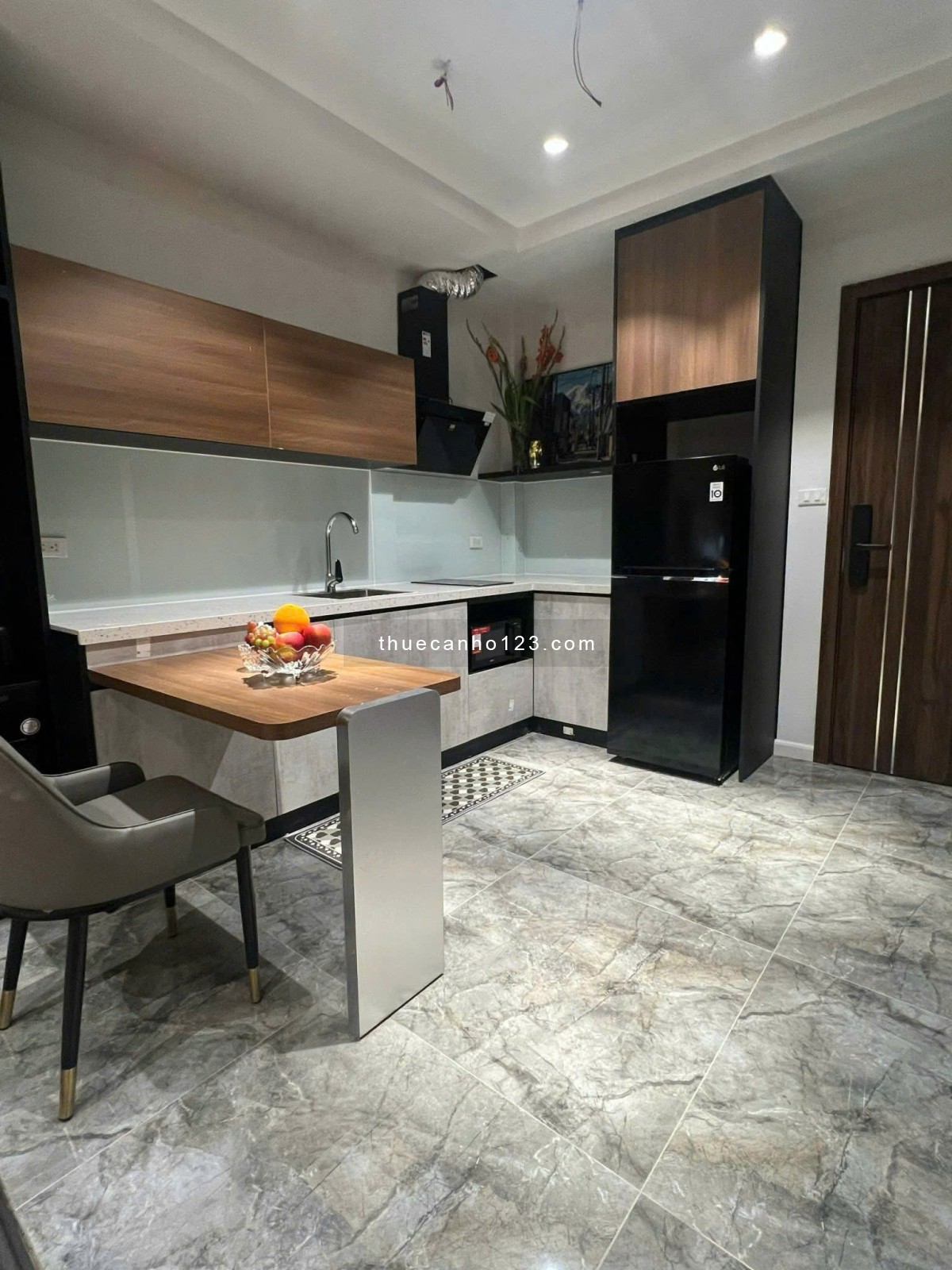 CĂN HỘ CAO CẤP 60M2 - Full Nội Thất Cao Cấp - Giá thuê 8tr zl O777773486 - Ảnh 5