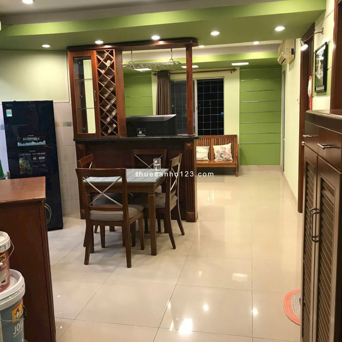 Chung cư Nhiêu Tứ - Phú Nhuận căn 2p ngủ, có nội thất 9tr - Ảnh 2