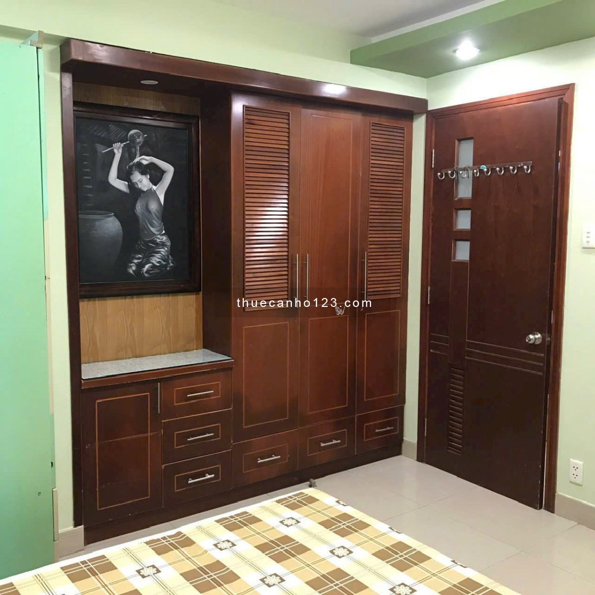 Chung cư Nhiêu Tứ - Phú Nhuận căn 2p ngủ, có nội thất 9tr - Ảnh 8