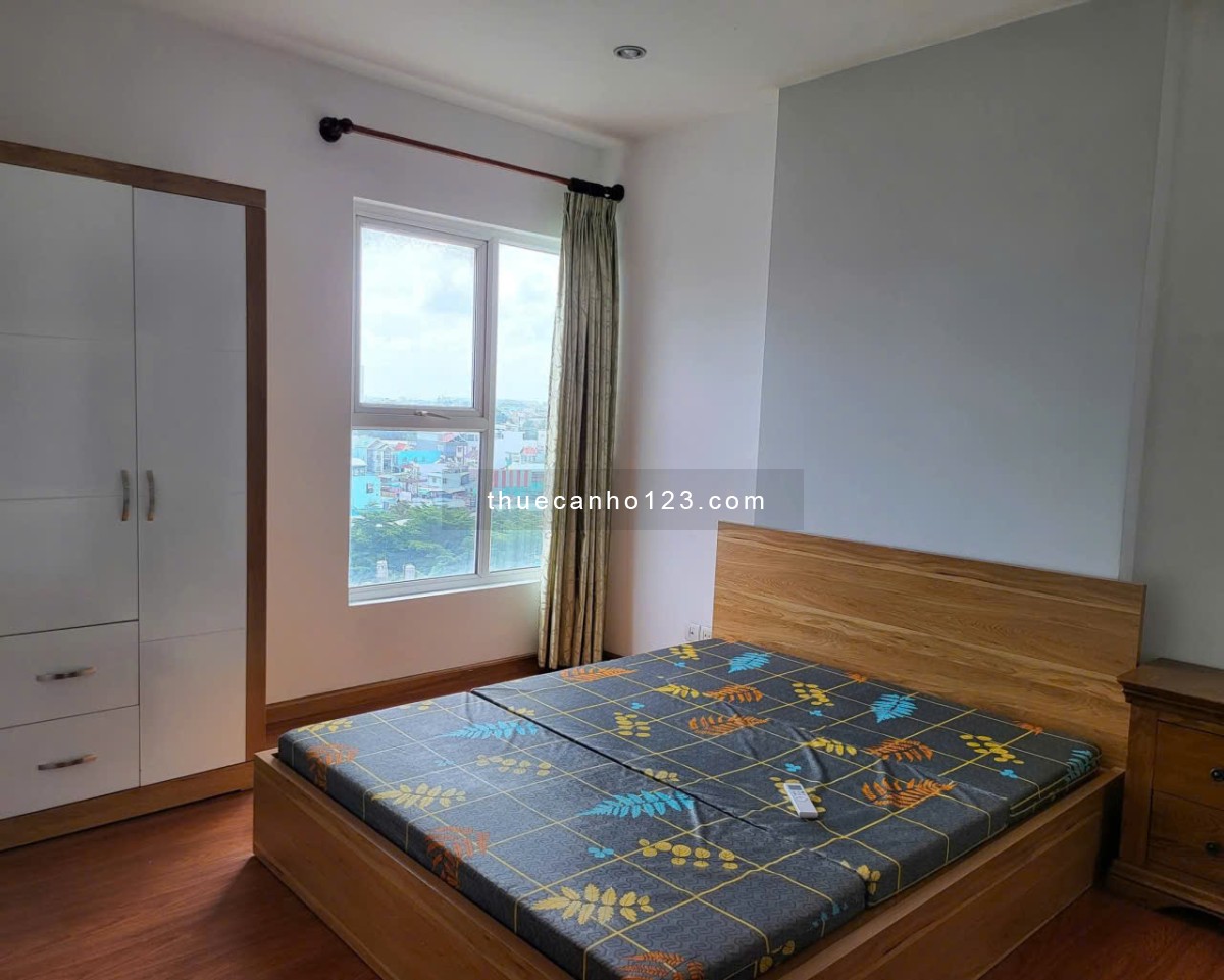 Chung cư Satra, Phan Đăng Lưu, PN: 90m2, 2p ngủ, NTCB, 15tr/tháng - Ảnh 3