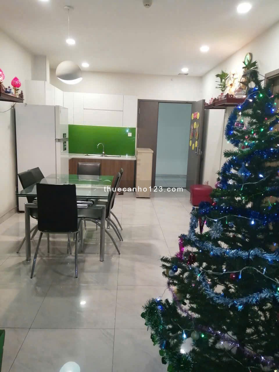 Chung cư Satra, Phan Đăng Lưu, PN: 90m2, 2p ngủ, NTCB, 15tr/tháng - Ảnh 4