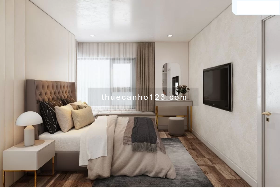 CHO THUÊ GẤP CĂN HỘ 88M2 LEMAN LUXURY 2PN 2WC NỘI THẤT ĐẸP GIÁ 30TR 0902202113 - Ảnh 6