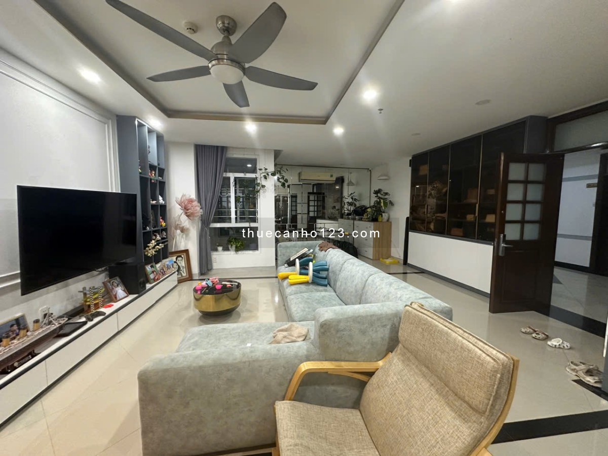 Cho thuê căn hộ Him Lam Riverside quận 7, 145m, 3pn, 3wc, full nội thất, giá 26 triệu, LH: Thanh - Ảnh 1