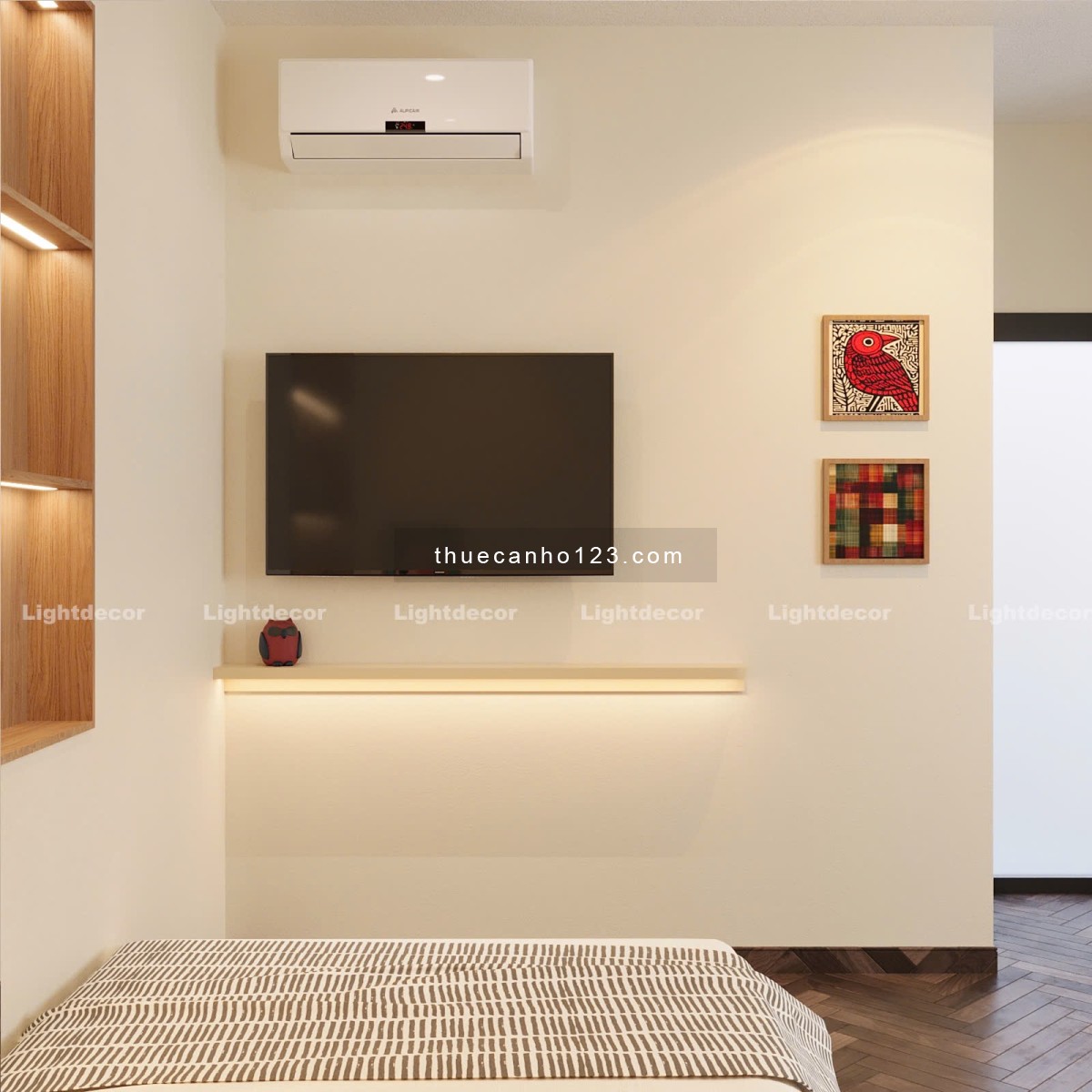 Căn Hộ Thoáng Mát Nội Thất Gỗ Máy Giặt Riêng Gần Cầu Lê Văn Sỹ - Bờ Kè Hoàng Sa Trường Sa Quận 3 - Ảnh 4