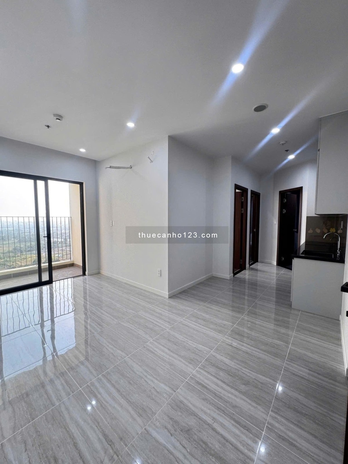 Cho thuê CH Emerald 2PN/2WC view Hồ Đá Làng Đại Học - 55M2 - 6.2tr/tháng - Ảnh 2
