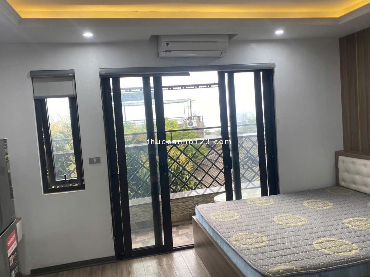 Cho thuê Căn chung cư mini vị trí đẹp nhất phố Trích Sài, Tây Hồ. View toàn mặt hồ. Chỉ 7.5tr - Ảnh 1