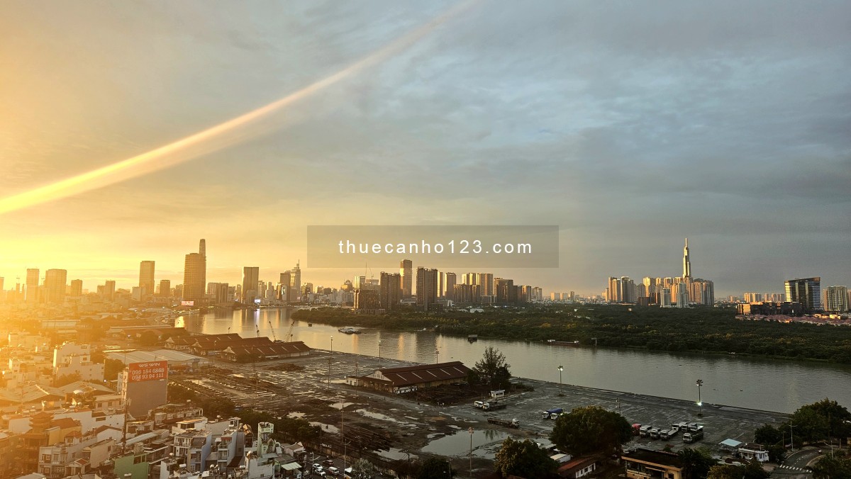 Chính Chủ Cho Thuê Căn Hộ Chung Cư Riva Park 2 Phòng Ngủ 80m2 View 2 Mặt Sông Lầu 18 Cao Nhất - Ảnh 4