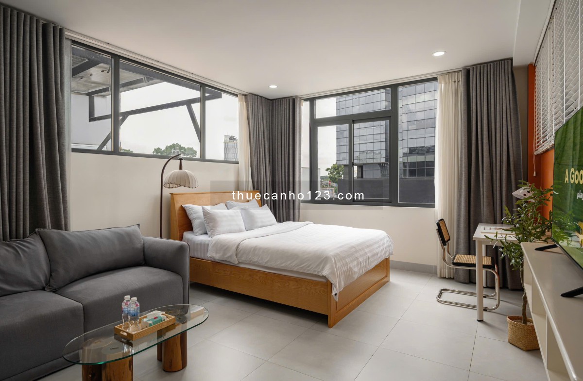 Căn hộ 1PN 40m2 ngay công viên Lê Văn Tám đường Võ Thị Sáu ngay Tân Định gần ĐH Kinh Tế - Thang máy - Ảnh 2