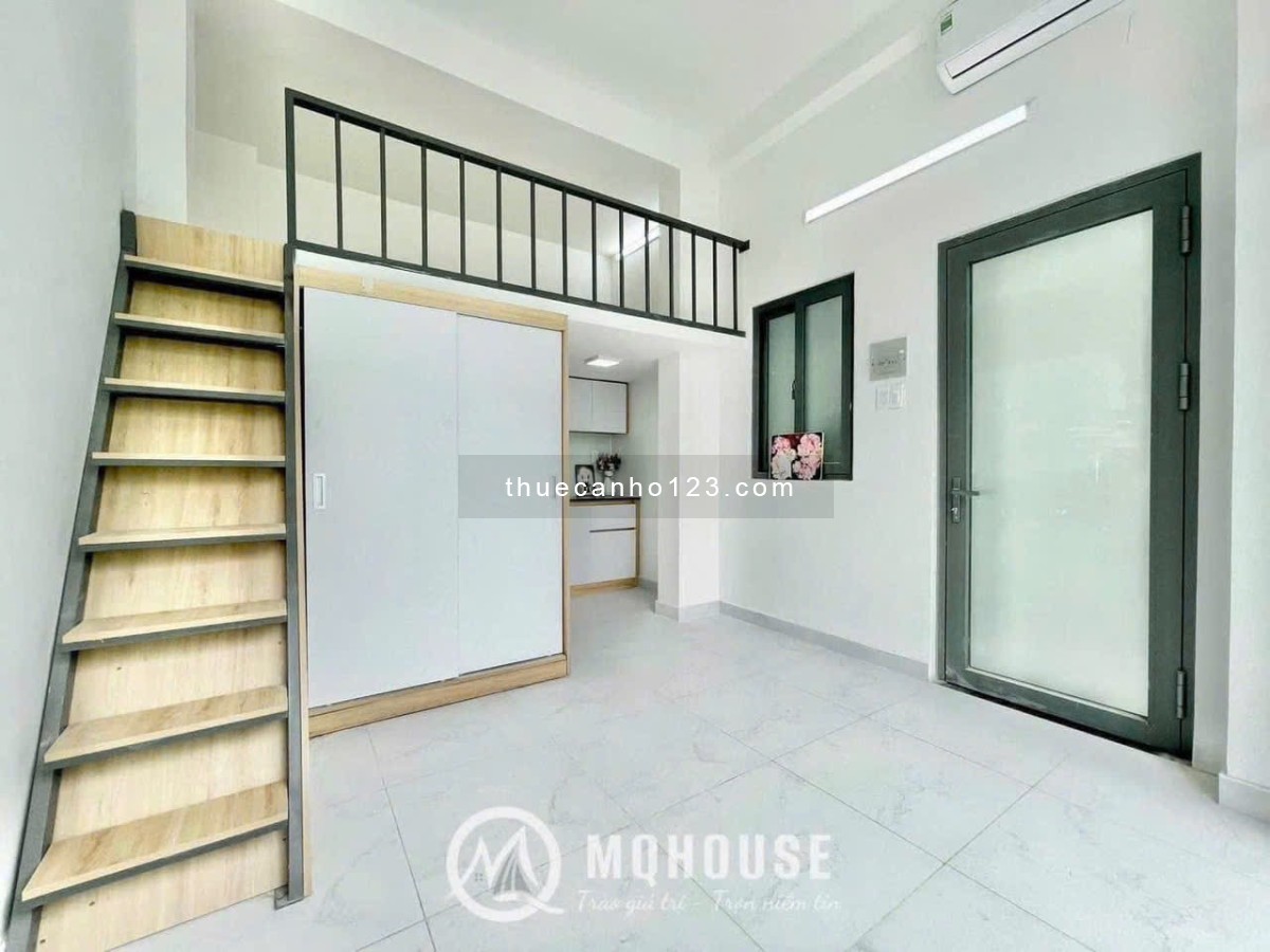 Nhà mới xây DUPLEX Gác cao 2M có Bancol Đầy Đủ Nội Thất - Ảnh 2