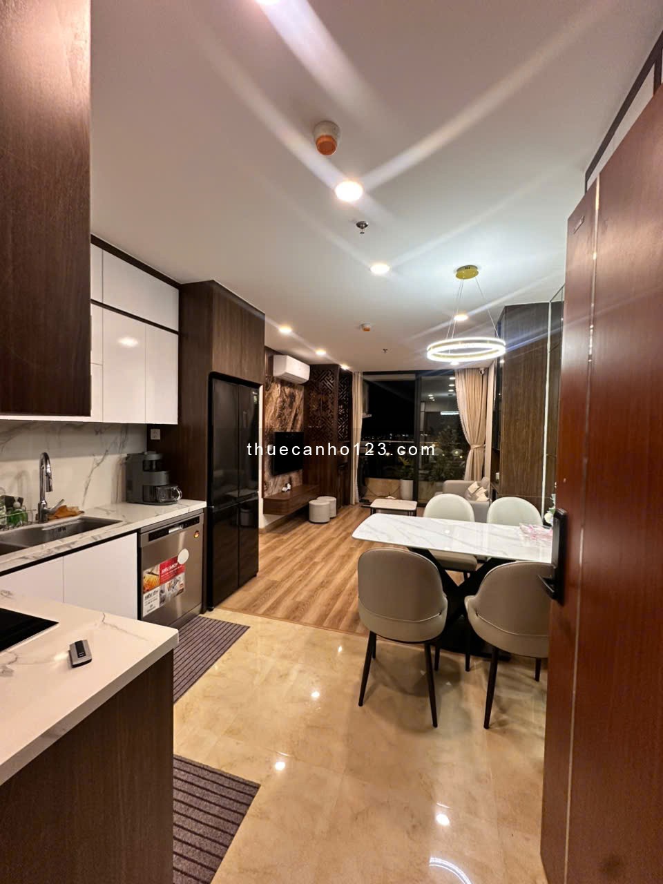 Cho thuê Căn hộ chung cư 2 PN, full nội thất tại Trust City, Văn Giang Hưng Yên - Ảnh 1