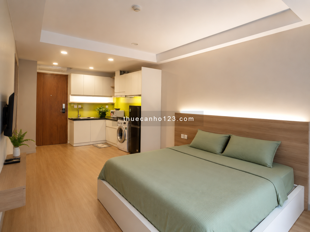 Cho thuê studio full nội thất 2 phút ra Hồ Tây 282 Lạc Long Quân - 7tr/tháng - Ảnh 3
