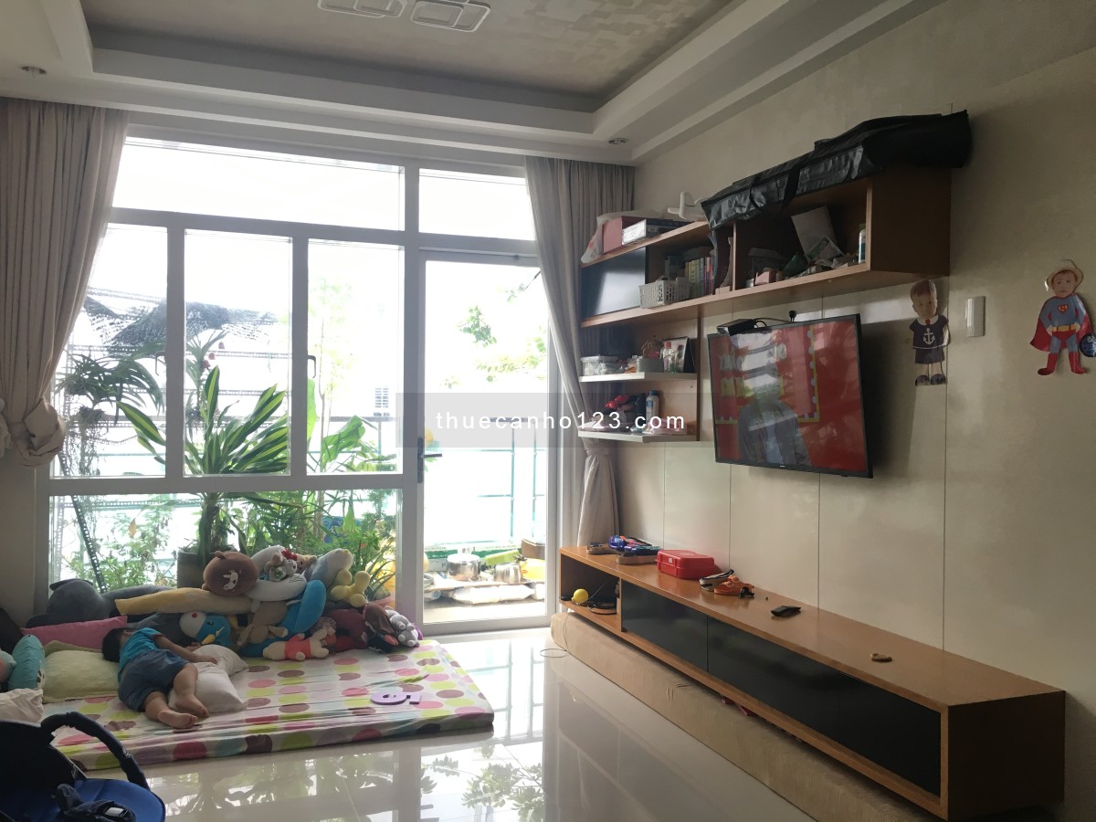 Cho thuê căn hộ Him Lam Riverside Quận 7, 110m, 2pn +, 2wc, nội thất cơ bản, giá 15 triệu - Ảnh 2