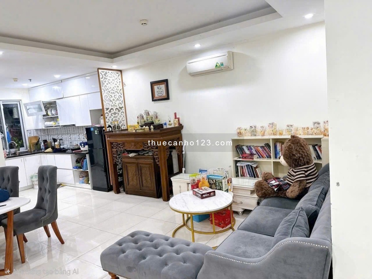 Gia đình cần cho thuê căn hộ C37 Bắc Hà 74m2 2 ngủ full đồ LH 0985409147 - Ảnh 1