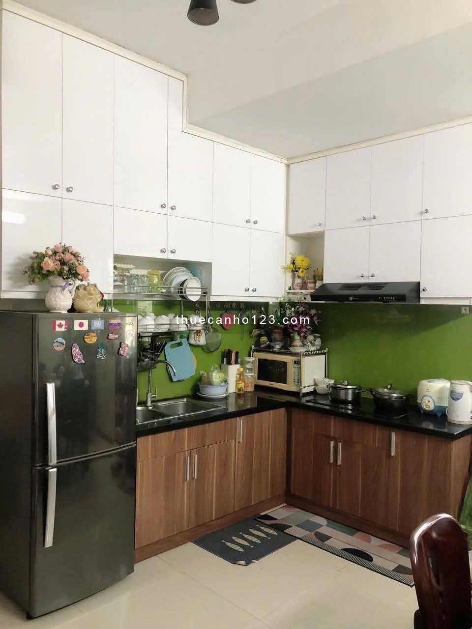 Chung cư TMT 2A, Trung Mỹ Tây, Q12: 7triệu, 75m2, 2p ngủ, full NT - Ảnh 1