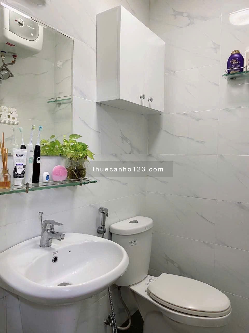 Chung cư TMT 2A, Trung Mỹ Tây, Q12: 7triệu, 75m2, 2p ngủ, full NT - Ảnh 4