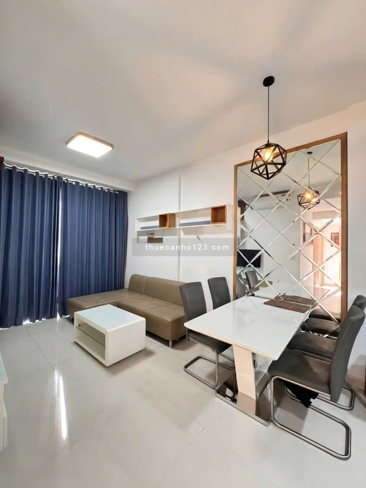Rộng 76m2, 2p ngủ,nội thất, C/c Âu cơ Tower- Tân Phú giá 10tr/th - Ảnh 7