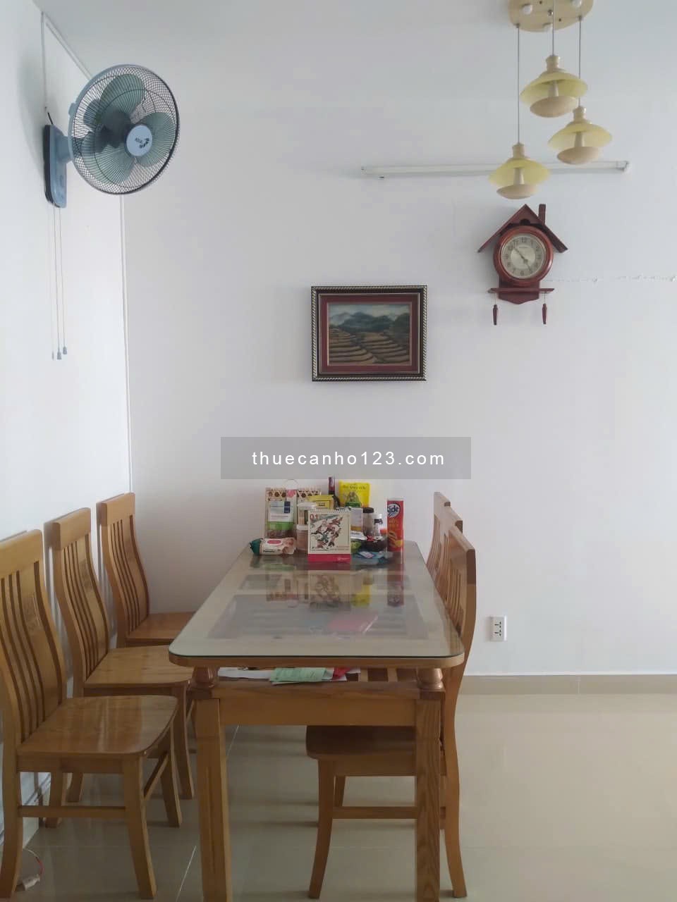 Chung cư Hoa Sen, Lạc Long Quân căn 63m2, 2p ngủ, NT, 9tr/th - Ảnh 2