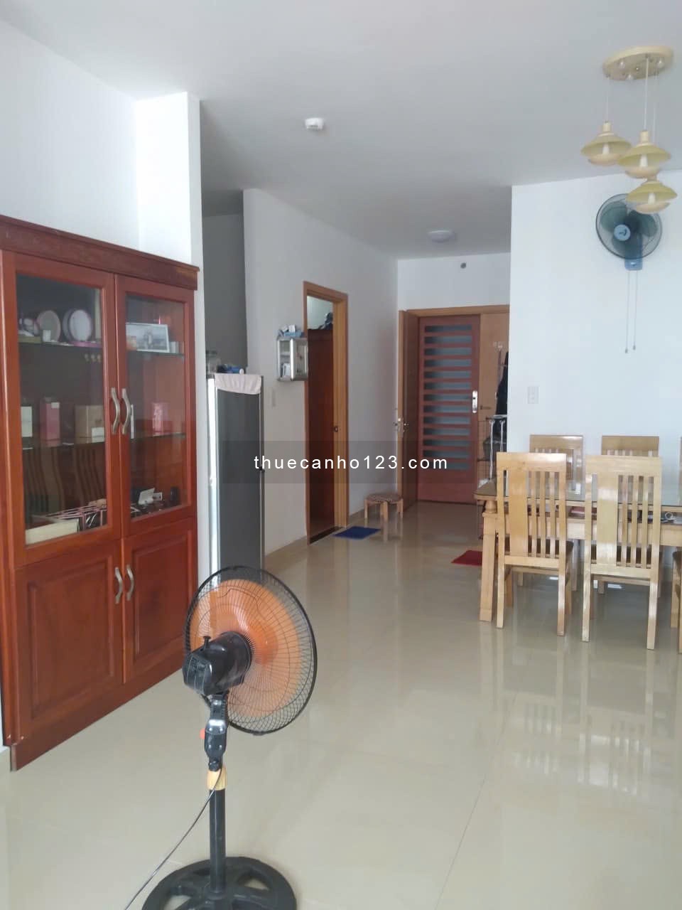 Chung cư Hoa Sen, Lạc Long Quân căn 63m2, 2p ngủ, NT, 9tr/th - Ảnh 5