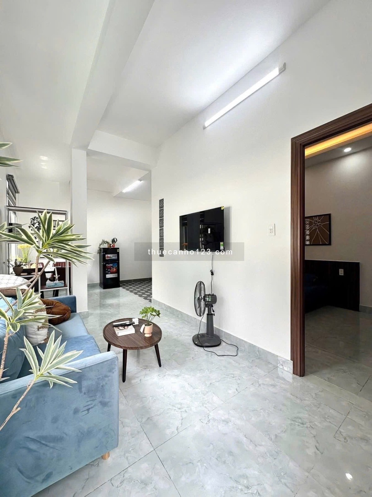 Cho thuê căn hộ 1 PN full nội thất bancol cửa sổ lớn trần hưng đạo Quận 5 - Ảnh 1
