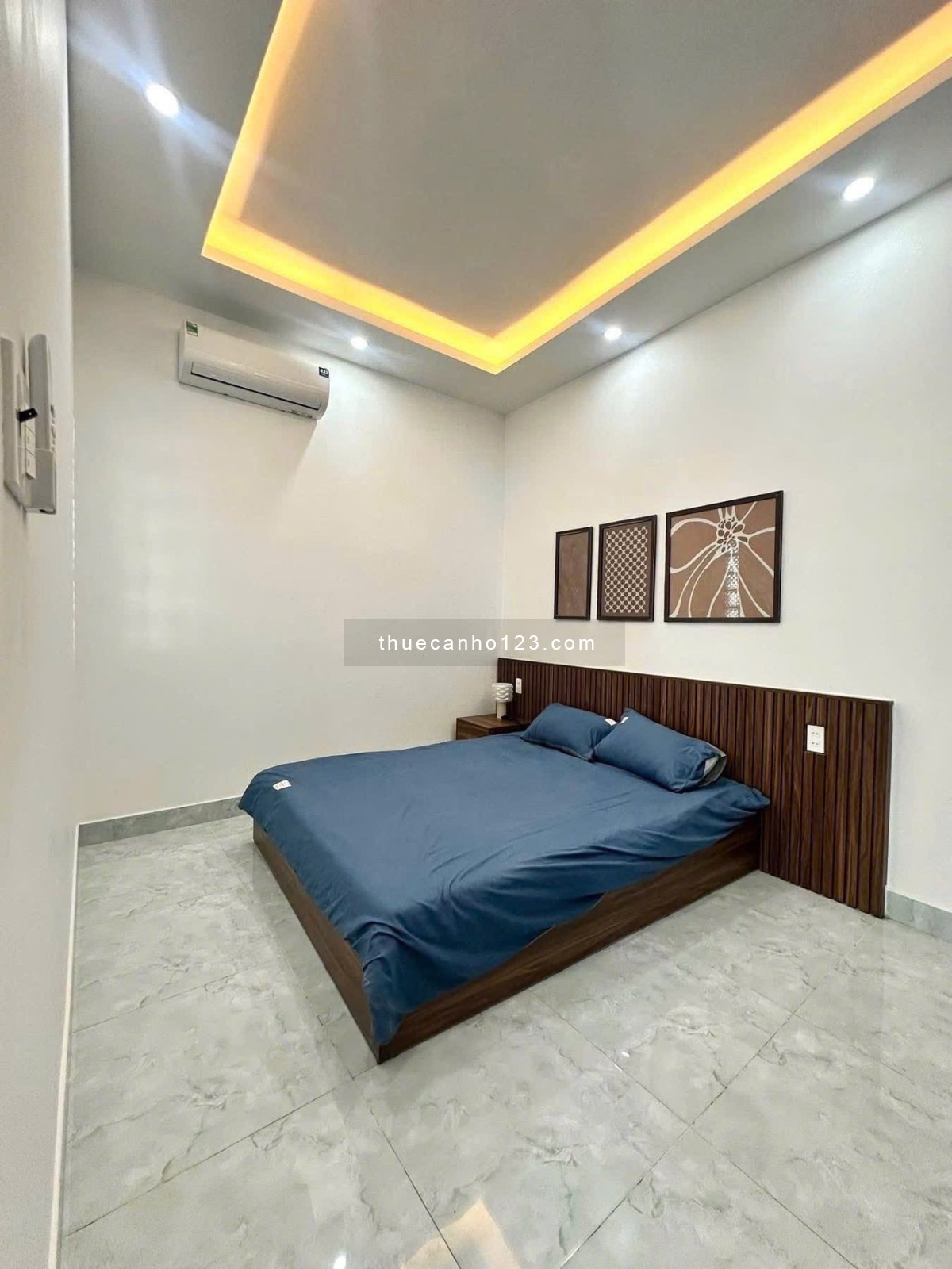 Cho thuê căn hộ 1 PN full nội thất bancol cửa sổ lớn trần hưng đạo Quận 5 - Ảnh 9