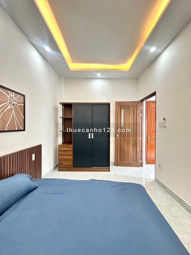 Cho thuê căn hộ 1 PN full nội thất bancol cửa sổ lớn trần hưng đạo Quận 5 - Ảnh 5