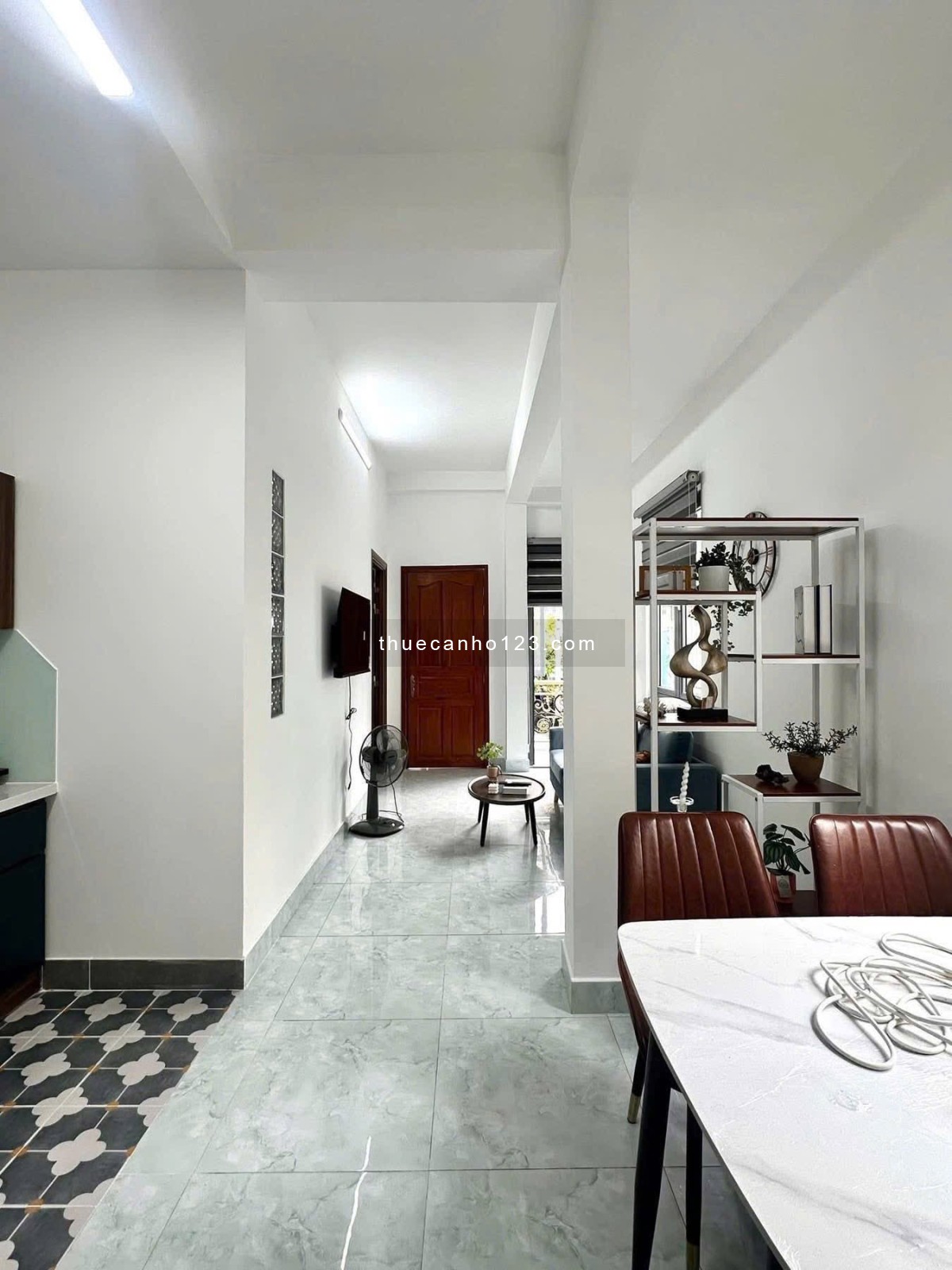 Cho thuê căn hộ 1 PN full nội thất bancol cửa sổ lớn trần hưng đạo Quận 5 - Ảnh 7