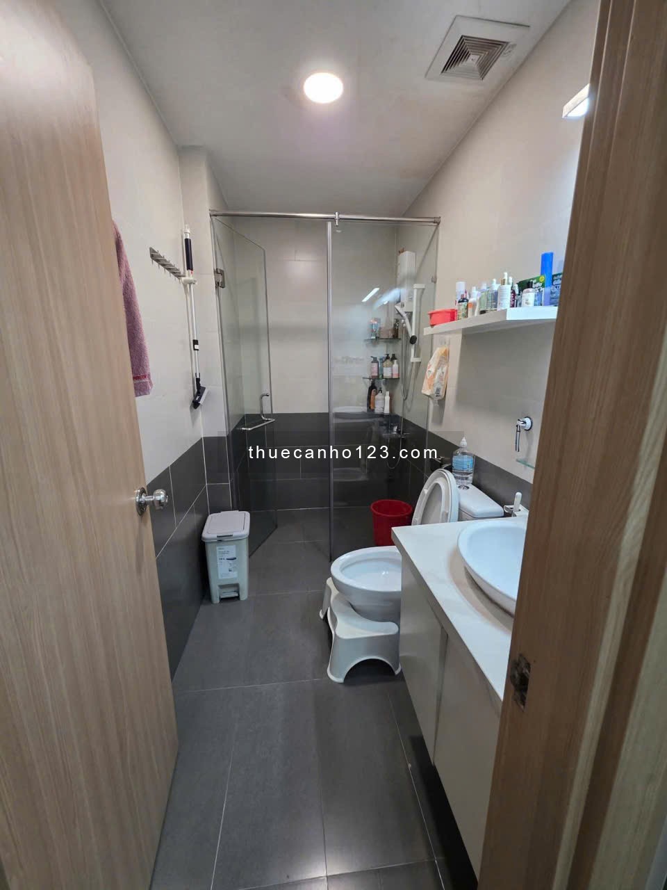 Chung cư Tô Ký Tower, Quận 12: 3p ngủ, máy lạnh, 8triệu, 80m2 - Ảnh 6