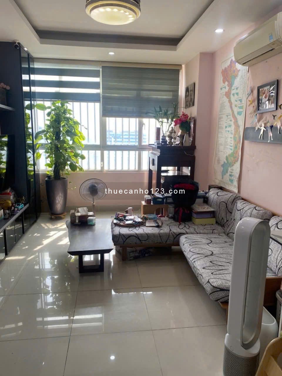 Căn 2p ngủ - 2wc, có nội thất chung cư Phú Thạnh, 9tr/th - Ảnh 2