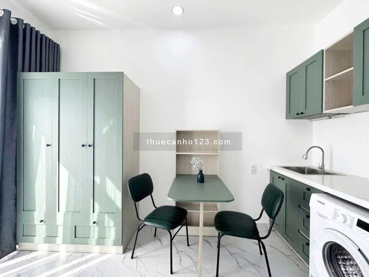Cho Thuê Căn Hộ 1PN Full Nội Thất Đoàn Như Hài bến vân đồn Quận 4 Có Máy Giặt Riêng - Ảnh 4