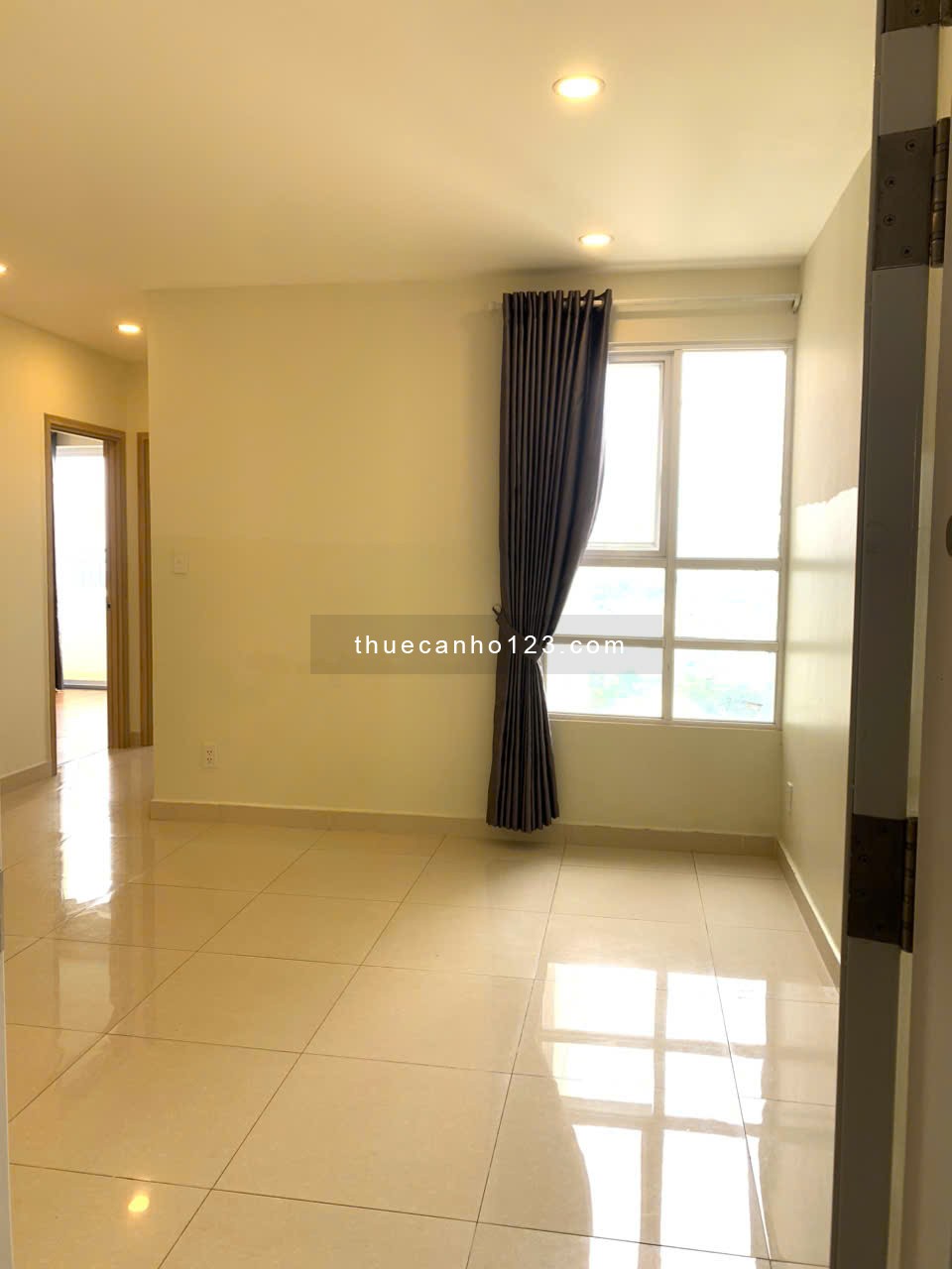 Căn hộ CC 2PN có rèm, máy nước nóng máy lạnh cho thuê tại Dream Home Palace, 7,2 triệu/th, 62m2 - Ảnh 1