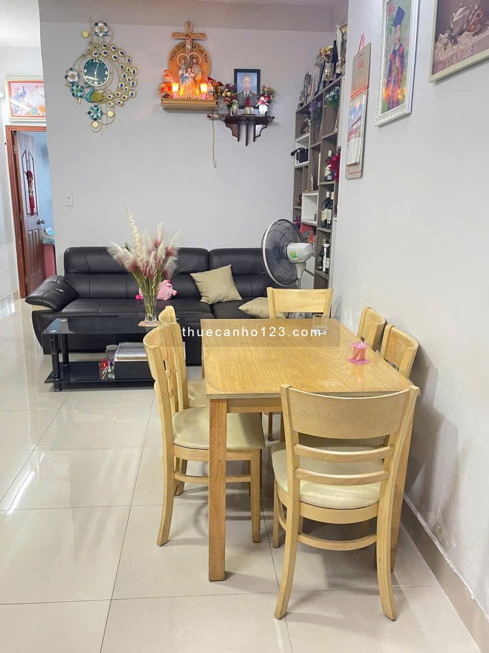 Chung cư Hưng Ngân, Dương Thị Mười, Q12: 3PN, NTCB, 8triệu - Ảnh 3