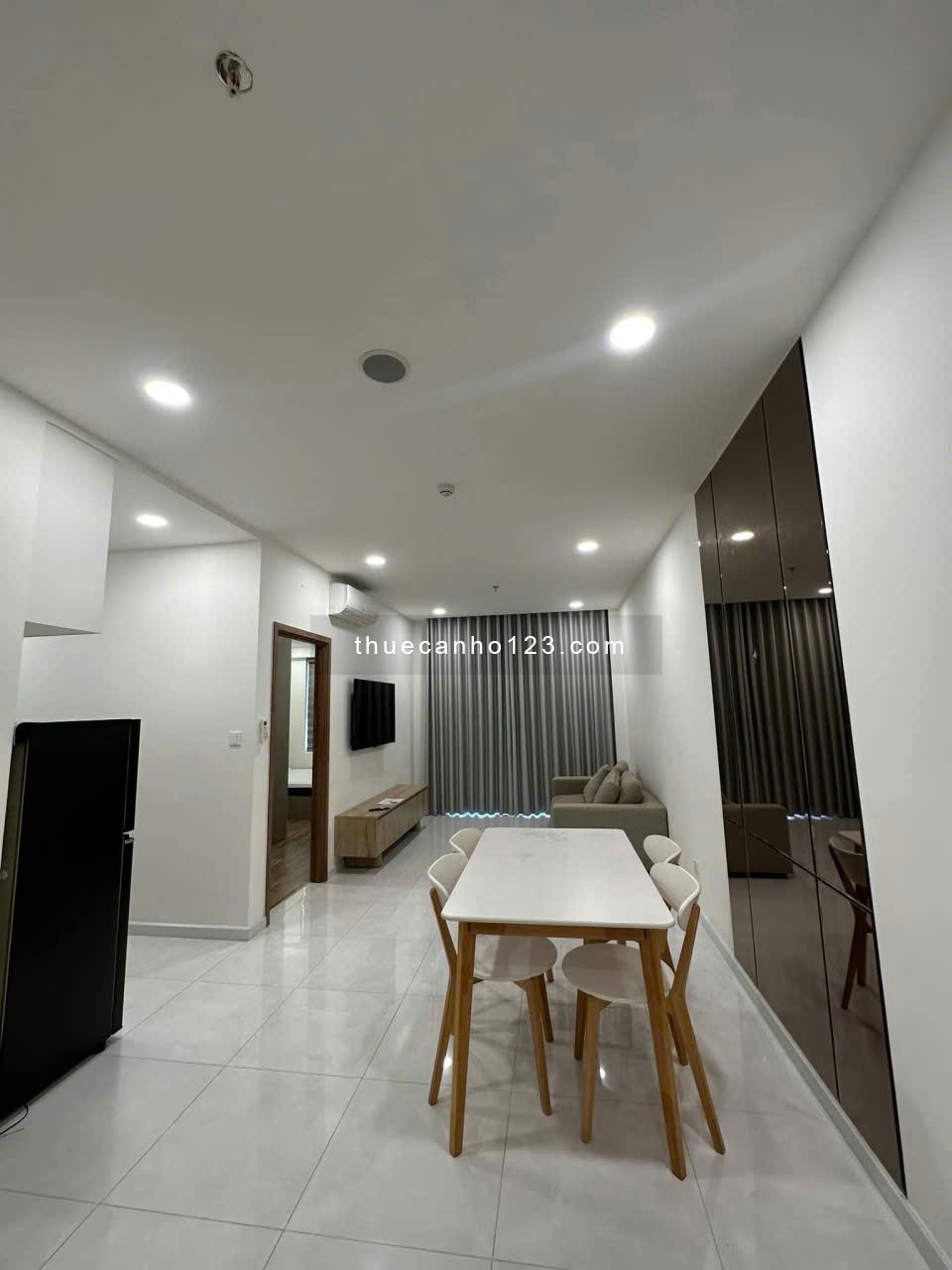 Chung cư cao cấp The Parkland, Q12: 2p ngủ, 8triệu, 2p ngủ, full nội thất - Ảnh 2