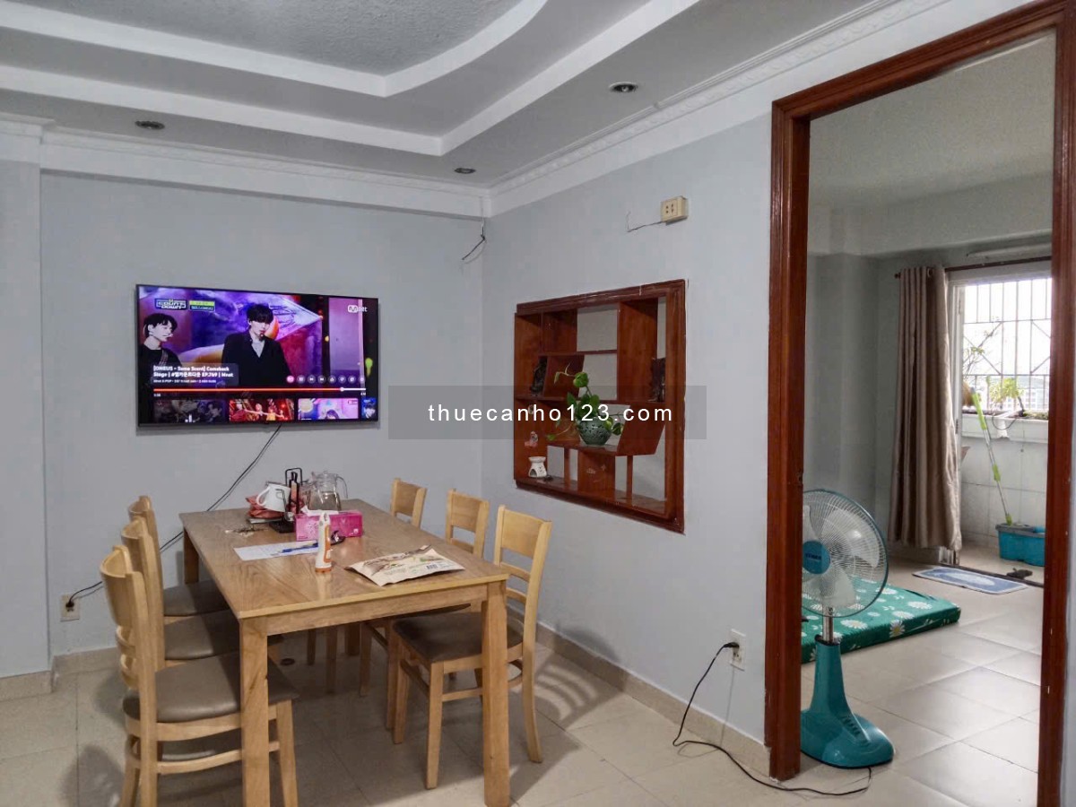 Chung cư 601 - CMT8 - Q10 căn 1p ngủ 52m2, có nội thất, giá 8,5tr/tháng - Ảnh 5
