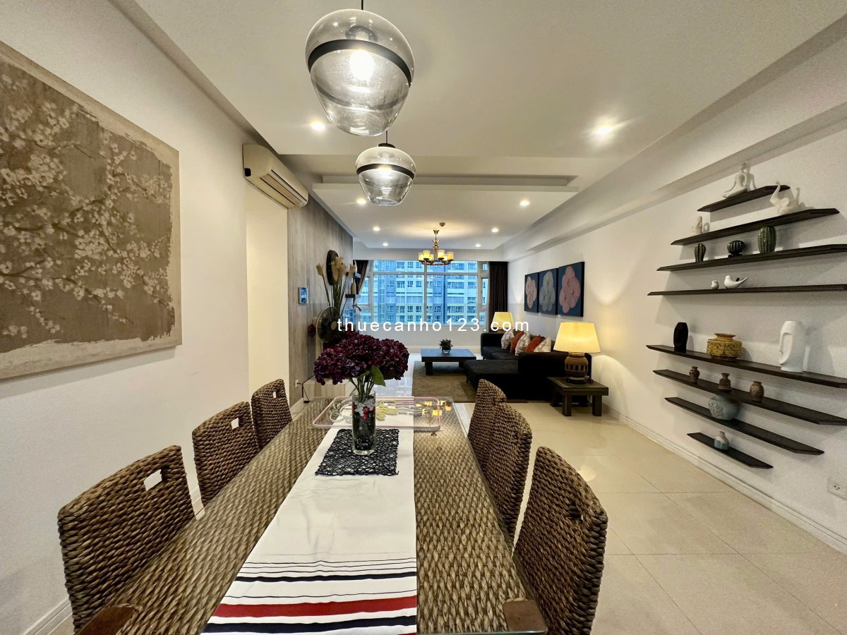 Cho thuê căn hộ Saigon Pearl, 3 phòng ngủ, lầu cao view sông, nội thất cao cấp giá 33 triệu/tháng - Ảnh 2