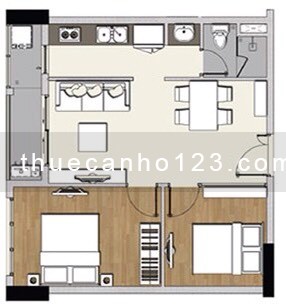 Chính chủ cho thuê căn hộ 2PN Florita Quận 7- Tầng 11, View sông - Mới sơn - Chỉ 13,5 triệu/tháng - Ảnh 14