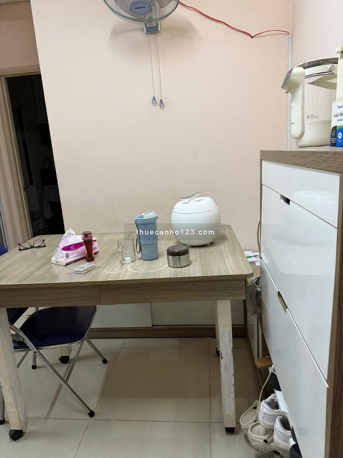 CHO THUÊ CHUNG CƯ ĐẠT GIA 2PN 60M GIÁ 7TR NHÀ TRỐNG - 2PN FULL NỘI THẤT GIÁ 8TR - Ảnh 9