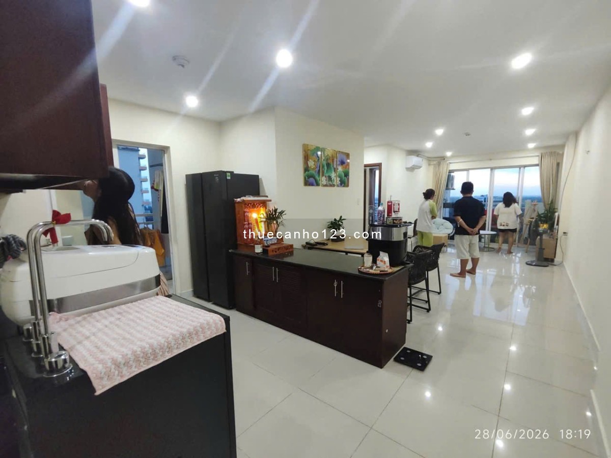 Chung cư Tô Ký Tower, Quận 12: 3pngủ, 8triệu, 85m2, nhà mới, full NT - Ảnh 5