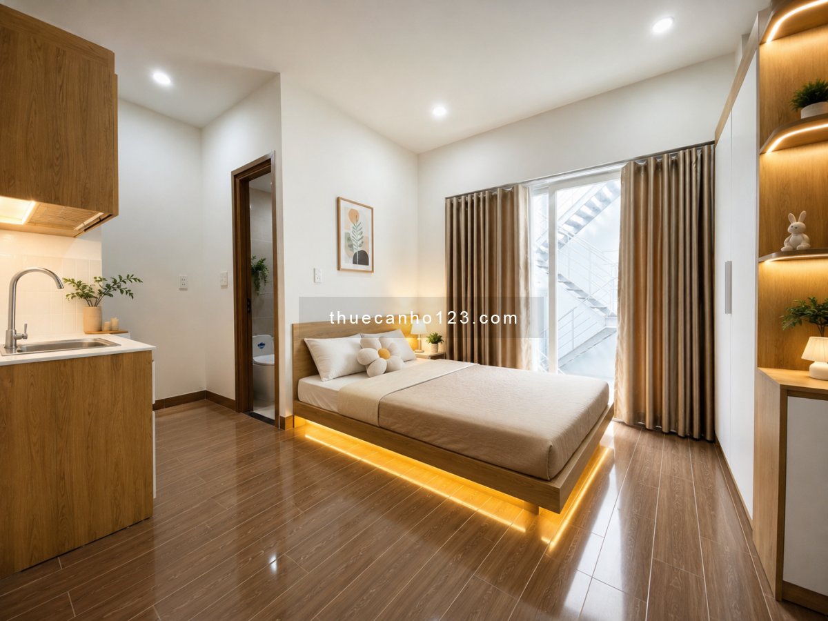 Khai trương nhà mới tặng ngay vocher 1tr cho khách thuê studio full nội thất bancol trong tháng7 này - Ảnh 1