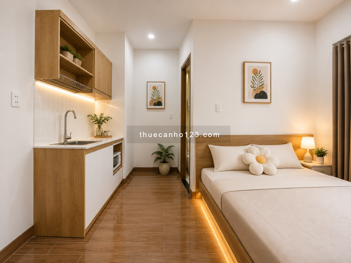 Khai trương nhà mới tặng ngay vocher 1tr cho khách thuê studio full nội thất bancol trong tháng7 này - Ảnh 3