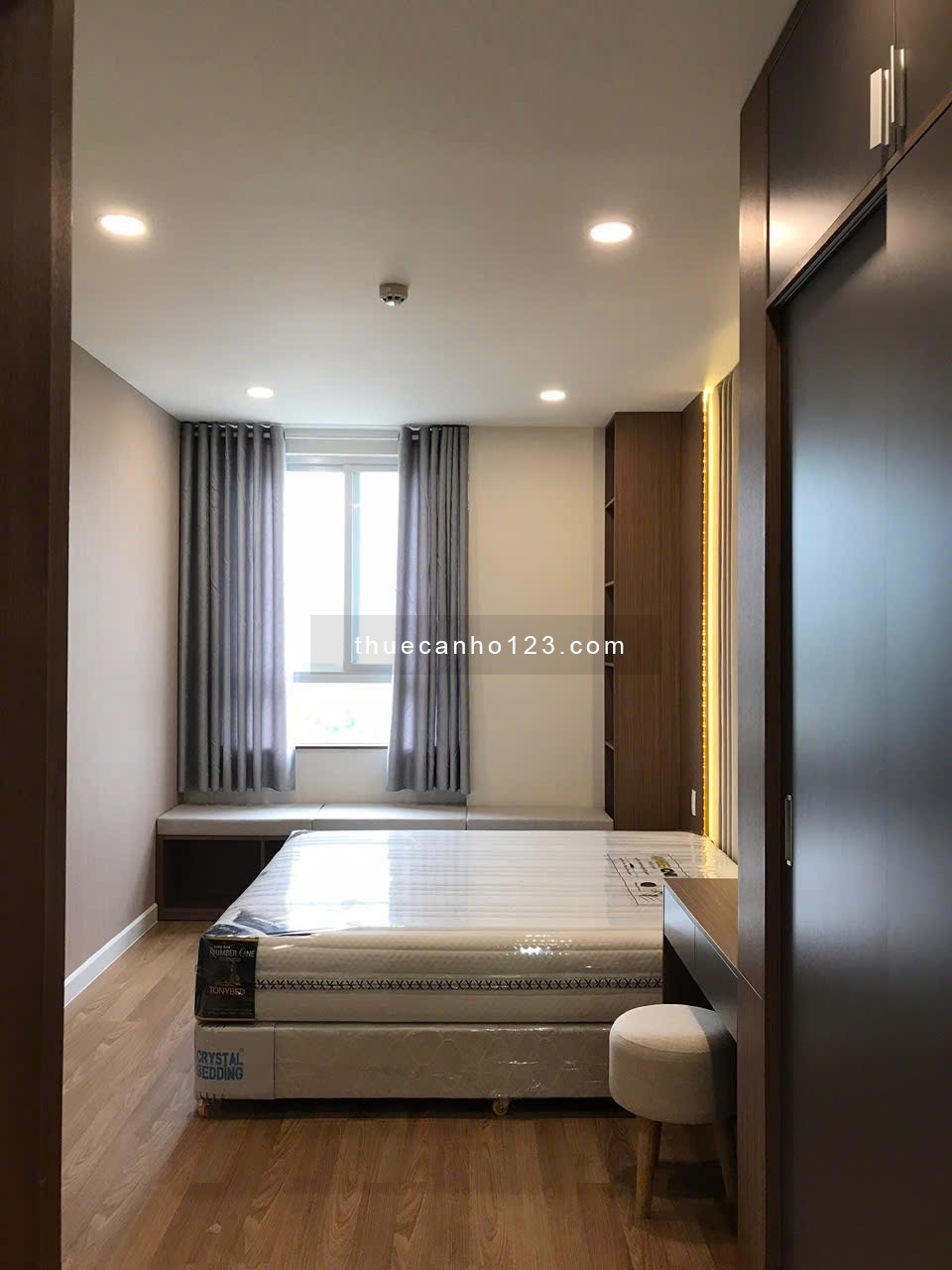 Cho thuê chung cư Grand Riverside - 105m2 3pn2wc - View Bitexco - Giá 24tr - Ảnh 7