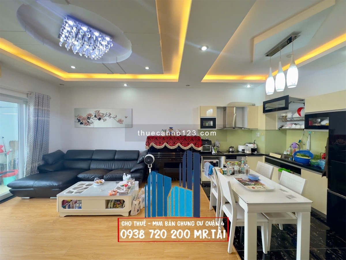 Cho Thuê Căn Hộ Khánh Hội 2 | 100m2 3PN, 2WC Full Nội Thất | Giá 18tr/tháng - LH 0938 720 200 - Ảnh 2