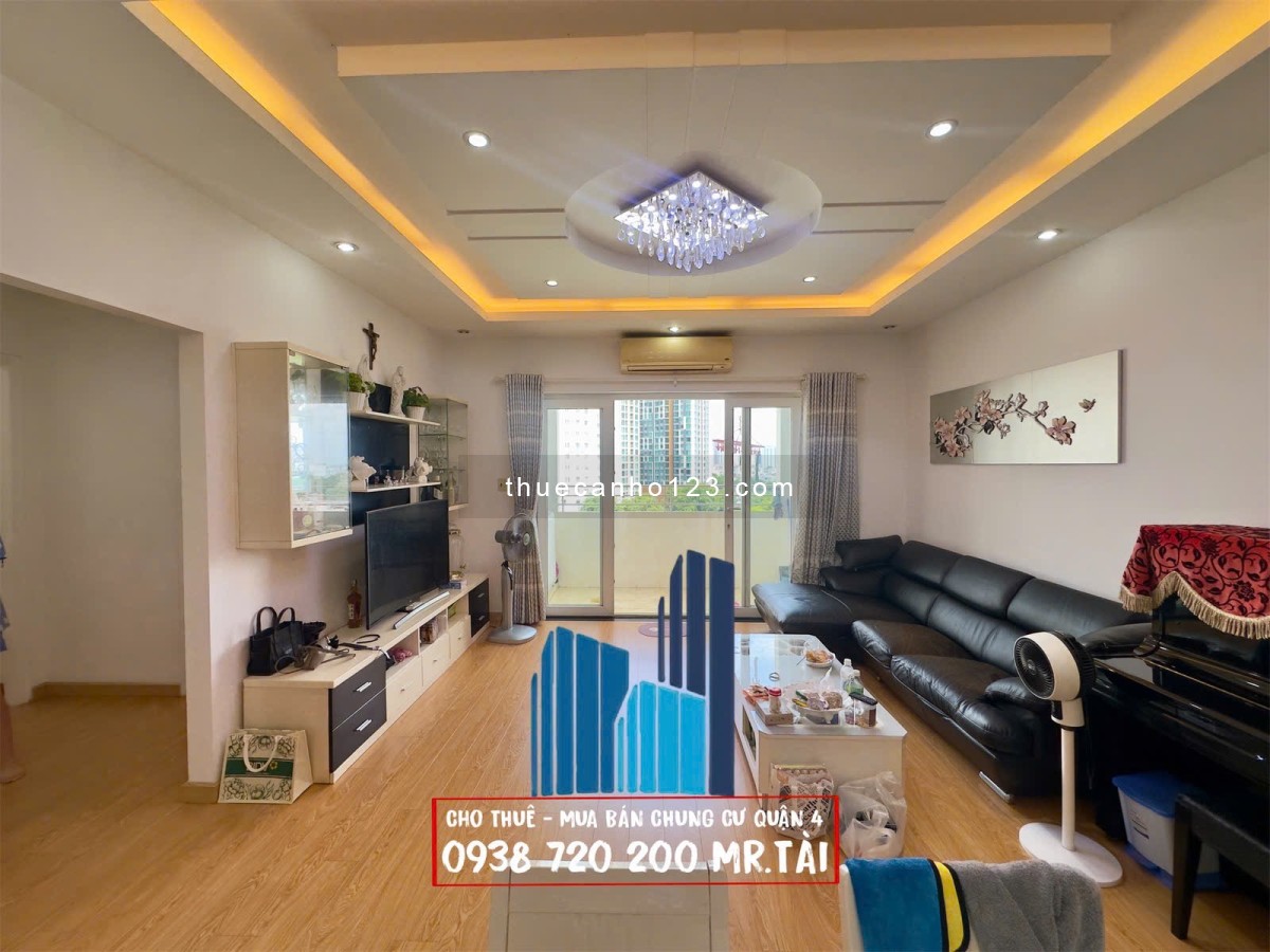 Cho Thuê Căn Hộ Khánh Hội 2 | 100m2 3PN, 2WC Full Nội Thất | Giá 18tr/tháng - LH 0938 720 200 - Ảnh 1